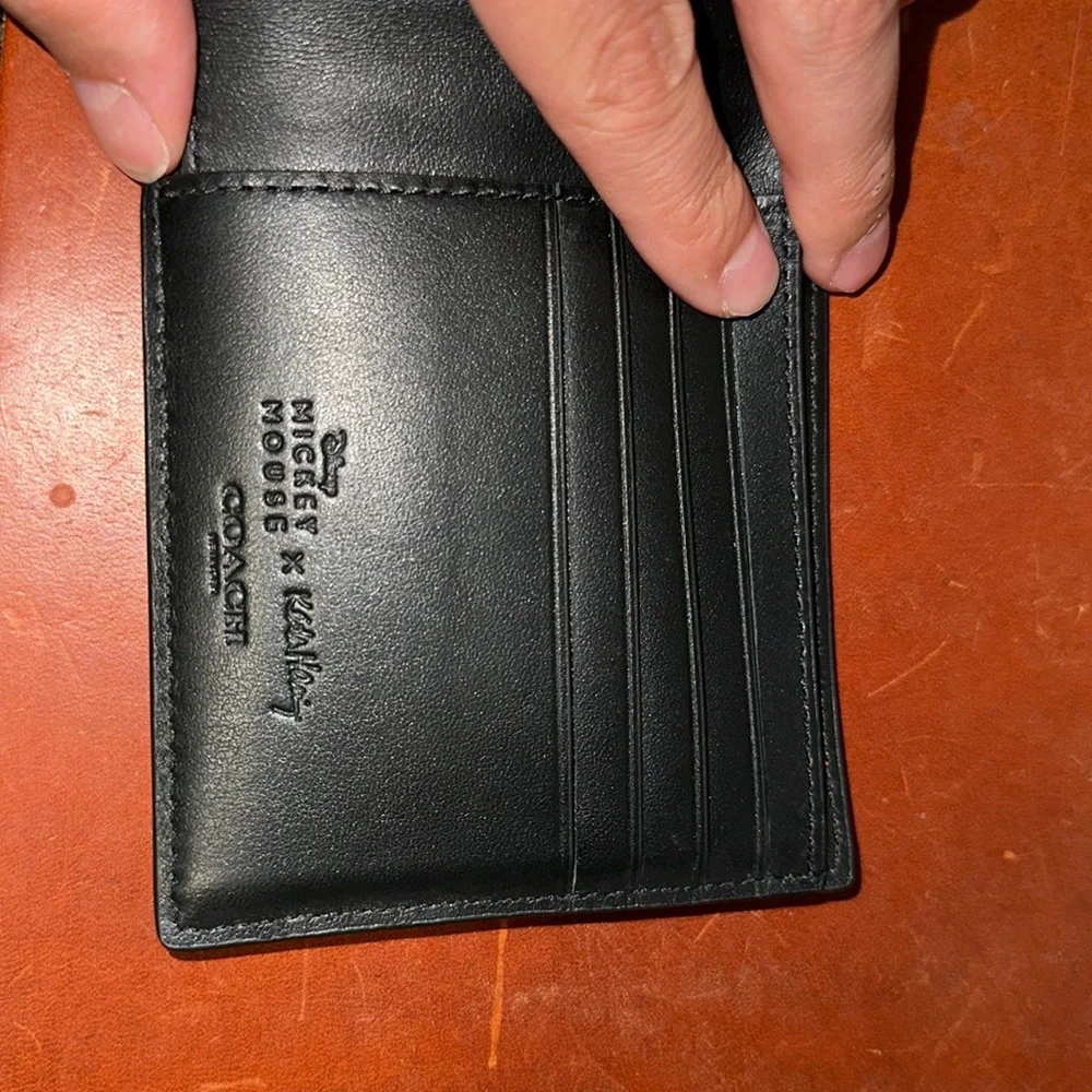 Coach Keith Haring Mickey Mouse Wallet - Picture 6 of 10